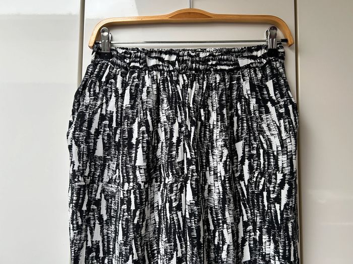 Pantalon noir et blanc Vero Moda - Taille S - photo numéro 2