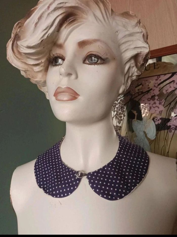 Col claudine vintage