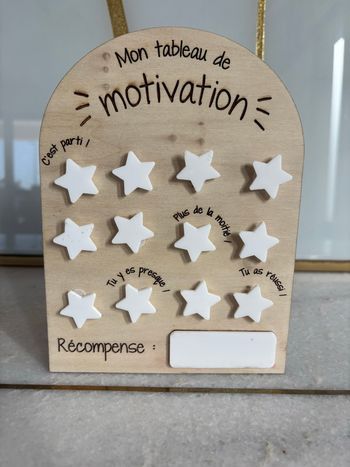 Tableau de récompense / motivation 