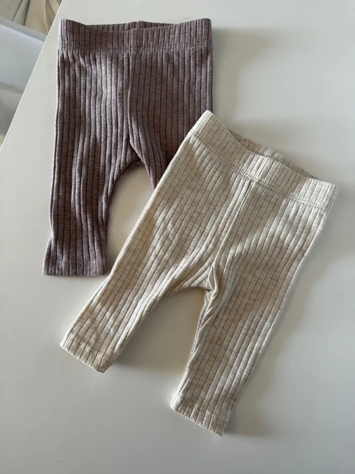 Lot 2 legging mixte