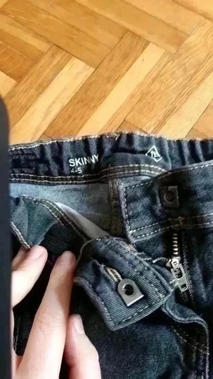 Jean noir skinny 4/5 ans tex - photo numéro 3