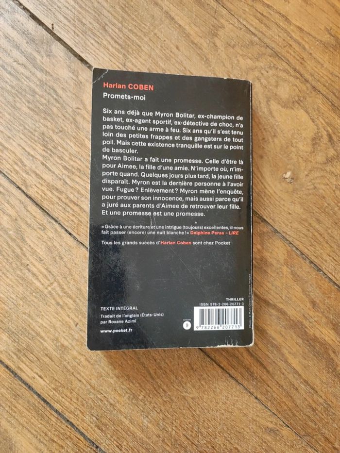 Promets-moi, d'Harlan Coben. - photo numéro 2