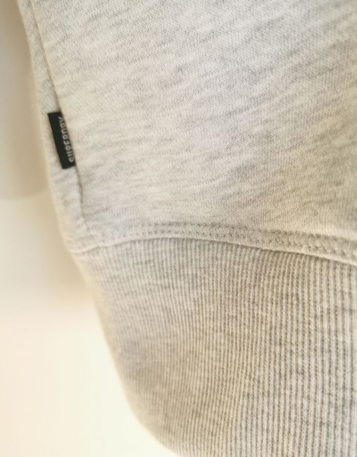 Robe sweat à capuche gris chiné Superdry Taille M/L - photo numéro 8