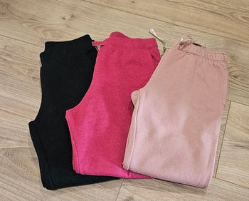 Lot 3 pantalons molletonnés fille - Taille 6 ans