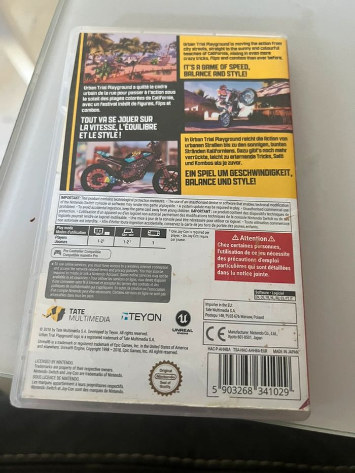 Jeu switch urban trial playground - photo numéro 2