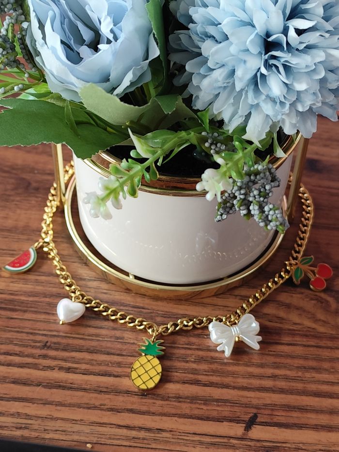 Collier ananas   ✅ - photo numéro 2