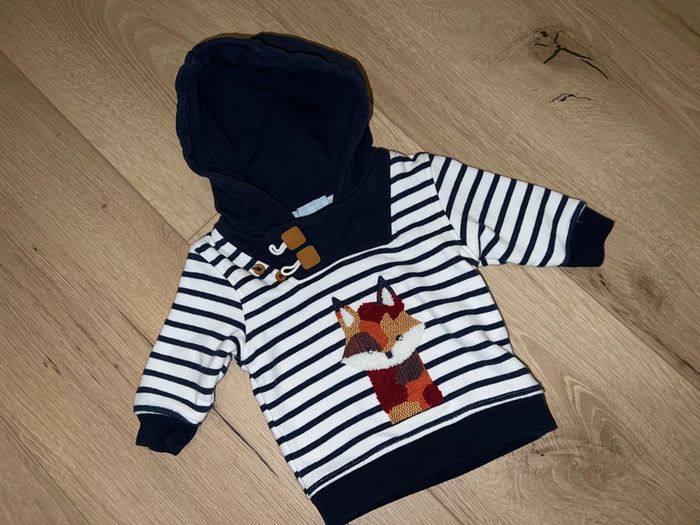 Gilet sweat obaibi garçon 3 mois - photo numéro 2