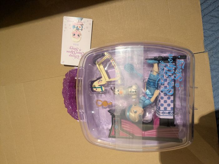 Coffret mini poupée Elsa Once Upon a Story, La Reine des Neiges - photo numéro 3