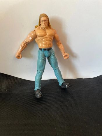 Figurine articulée catcheur Edge Jean WWE wwf jakks Pacific 1999 17cm superstar du catch