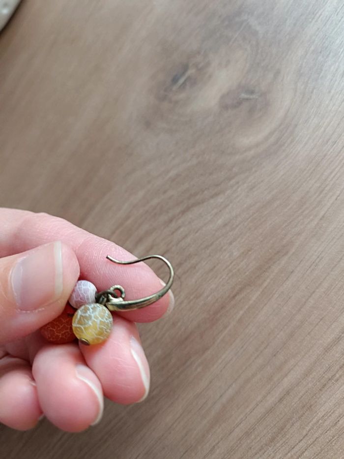 Boucles d'oreilles pendantes - photo numéro 4