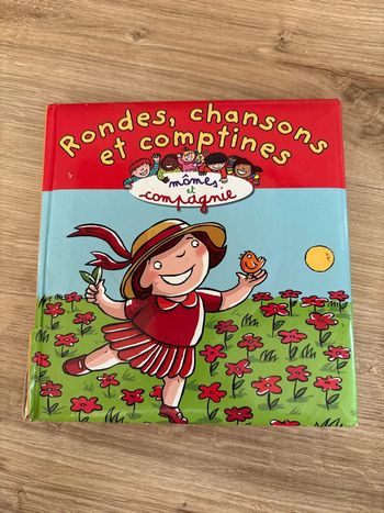 Livre Rondes, chansons et comptines