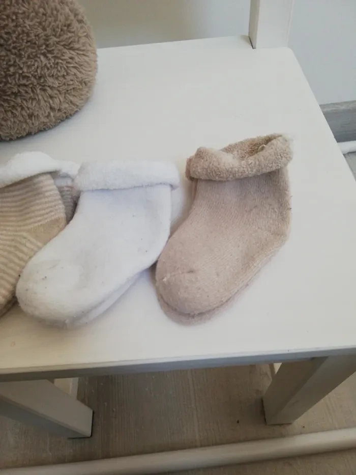Lot 3 paires chaussettes naissance - photo numéro 3