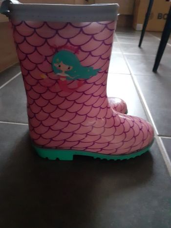 Bottes de pluie sirène