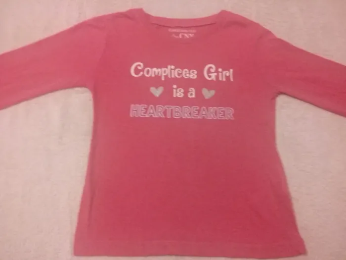 Tee-shirt Complices Girl 8 ans (réf perso F-N57)(familleac72)