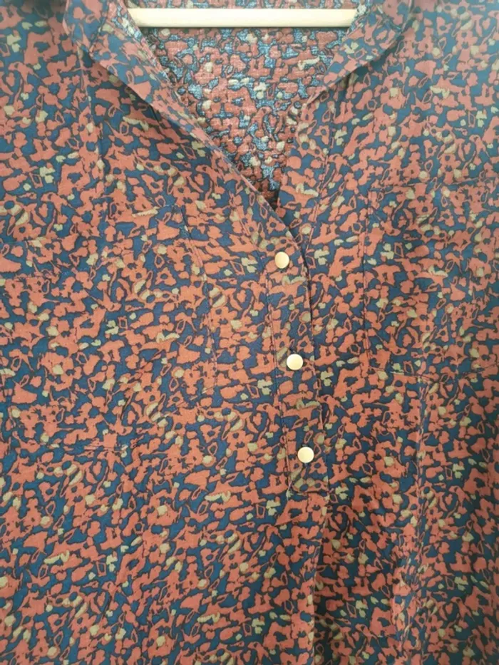 Chemisier motif floral - photo numéro 2