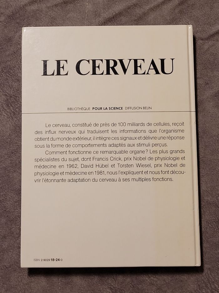 Le cerveau Hubel, David - photo numéro 9