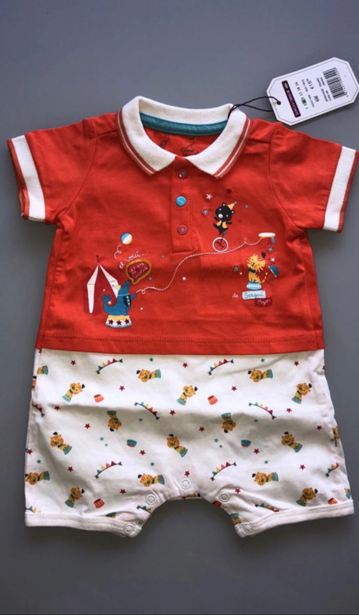 Combinaison sergent major 🌺 taille 6 mois neuf avec étiquette