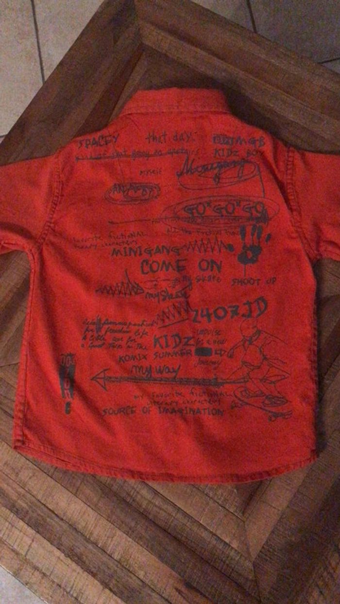 Chemise orange minigang - photo numéro 4