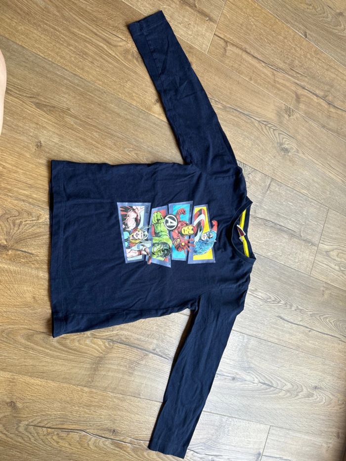 T shirt manches longues Marvel - photo numéro 2