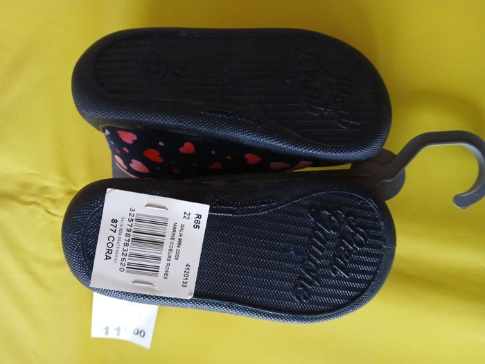 chaussons fille coeur 22 - photo numéro 3