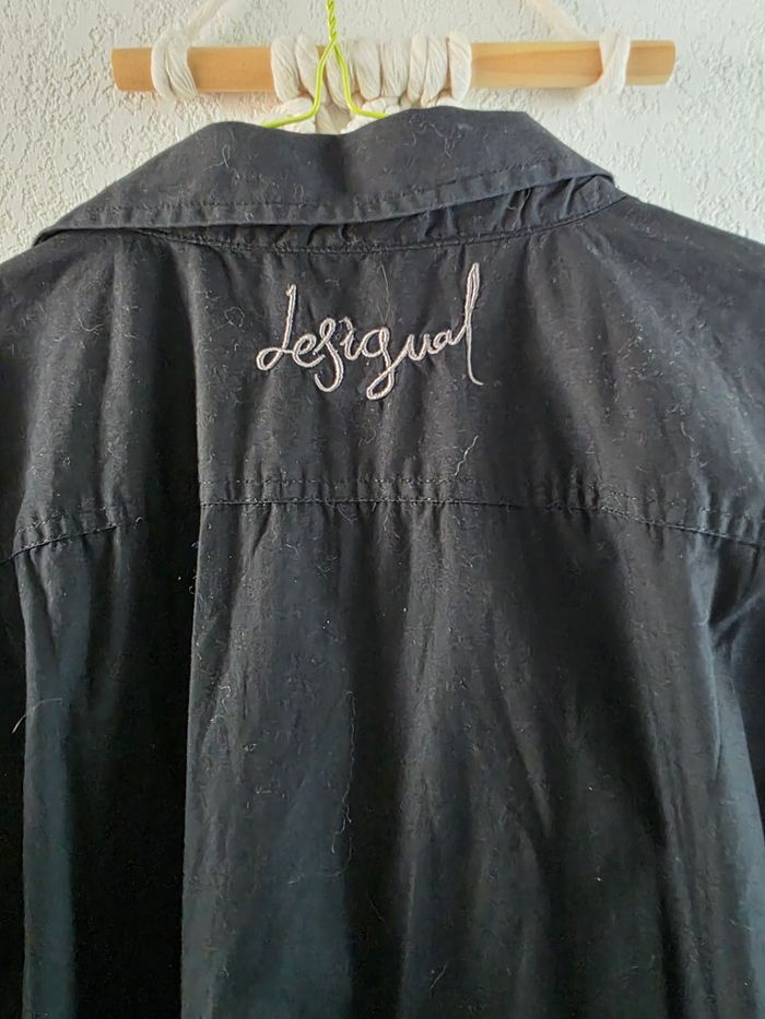Chemise noire desigual taille xl - photo numéro 7