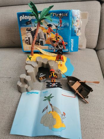 Jeu de construction Playmobil 4139 Compact set pirates avec boîte et notice