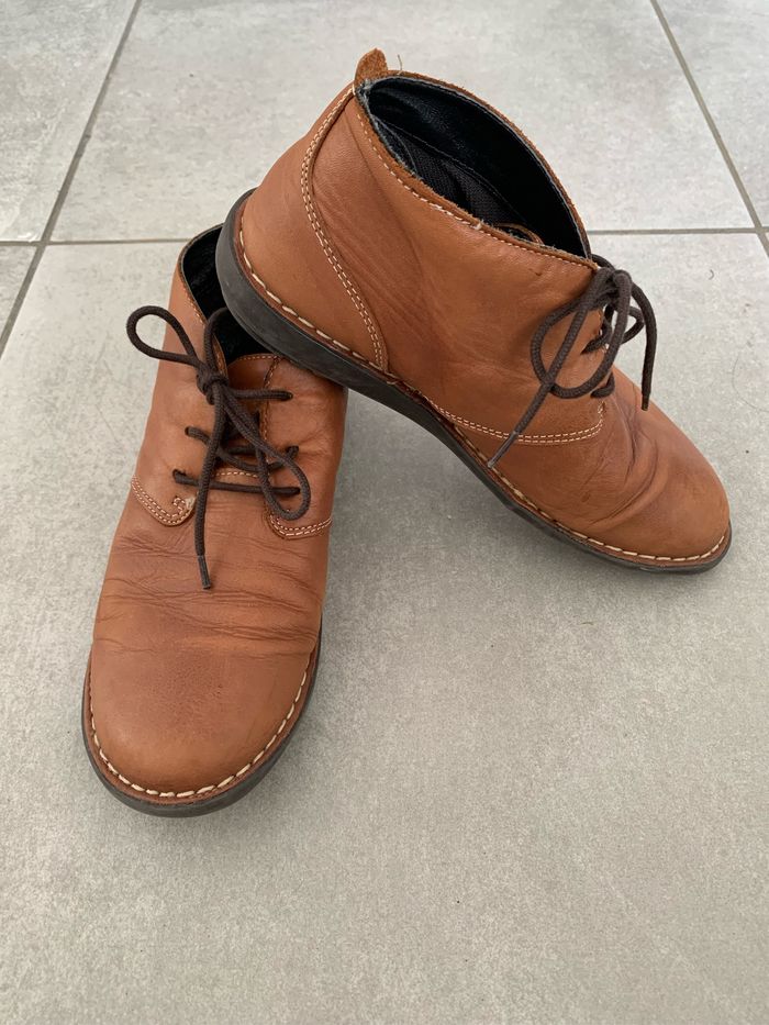 Bottines marron Besson taille 36