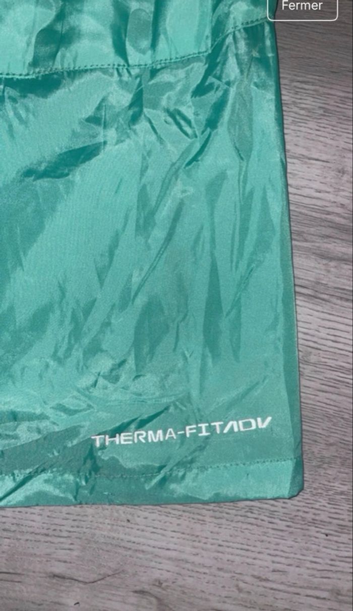 Therma fit sans manche verte - photo numéro 3