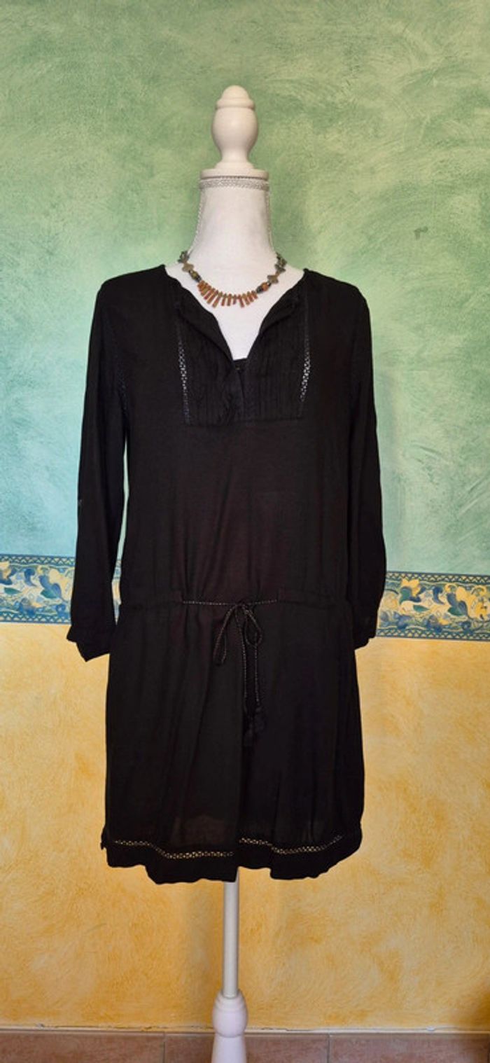 Robe noire Etam toutes saisons 38