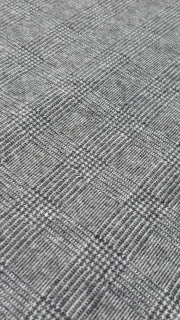 Pull décontracté Gris à motifs Prince de Galles doux C&A - photo numéro 5