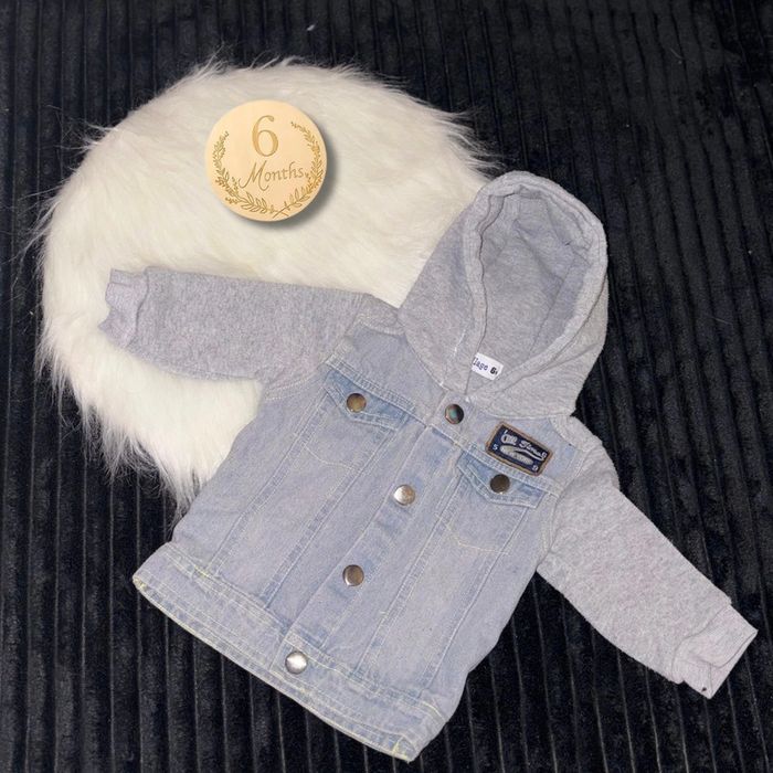 Veste en jean bébé garçon 6 mois
