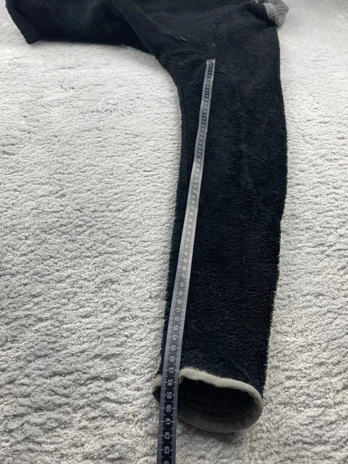 Veste polaire légère full zip / zippé épaisse à fourrure Patagonia USA Noir / Gris Taille S Femme - photo numéro 6