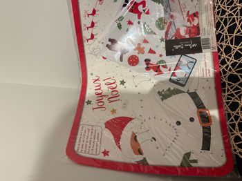 Set de table à colorier x10