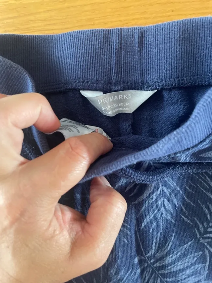 Lot 4 pantalon coton garçon 12 mois - photo numéro 3