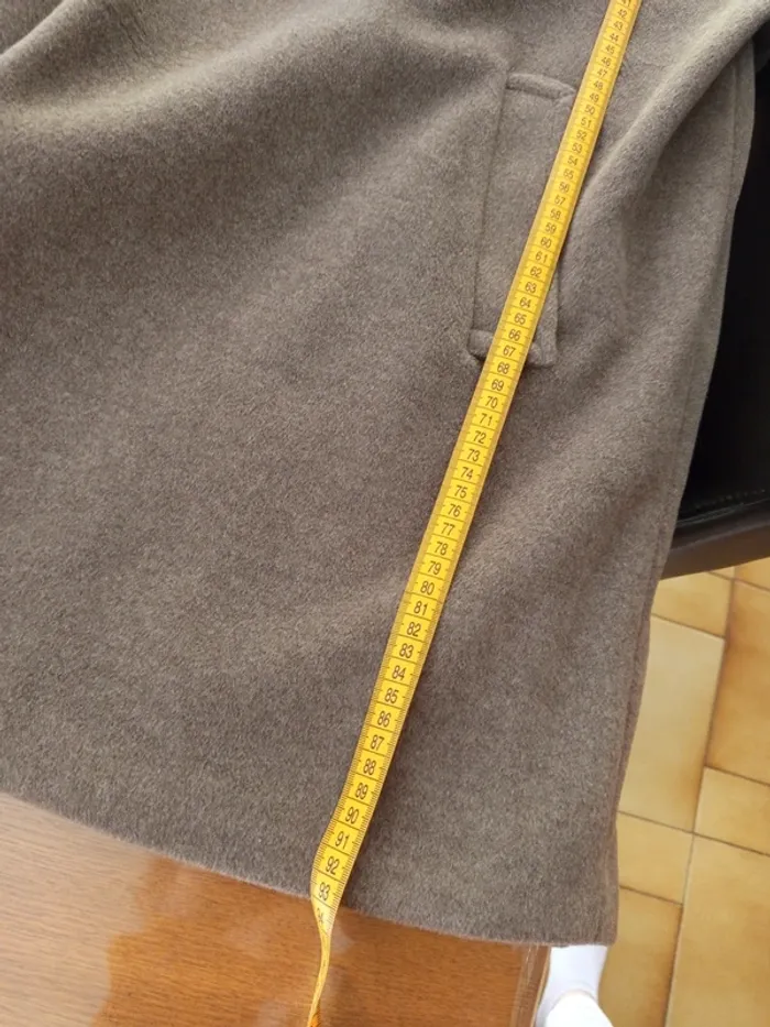 Manteau long tout doux gris - photo numéro 17