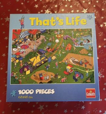 Puzzle 1000 pièces Le golf 