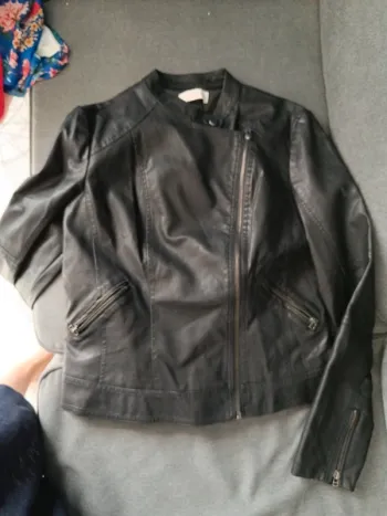 Veste simili cuir