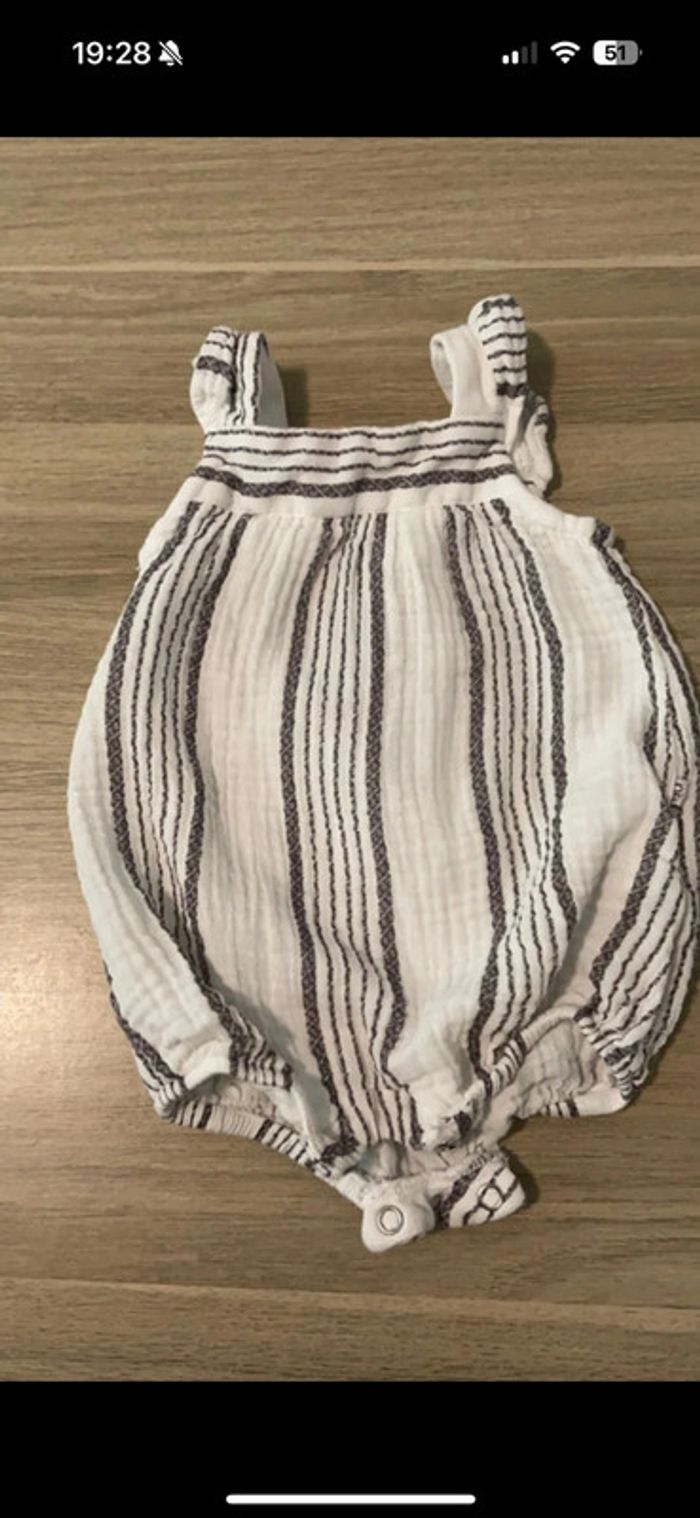 Salopette short