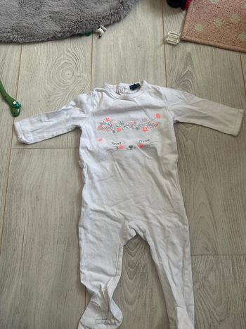 Pyjama été Kiabi 9 mois bébé fille