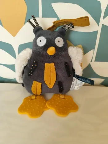 Doudou hibou moulin roty