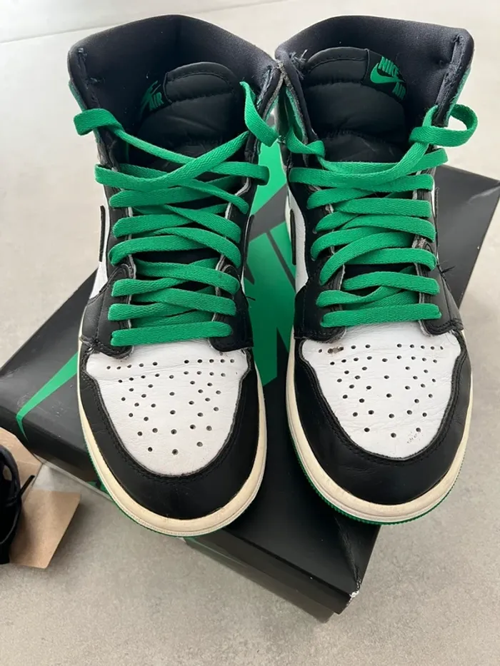 Air Jordan 1 high Lucky green - photo numéro 3