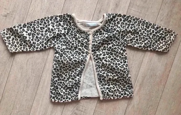 Gilet léopard fille Kitchoun