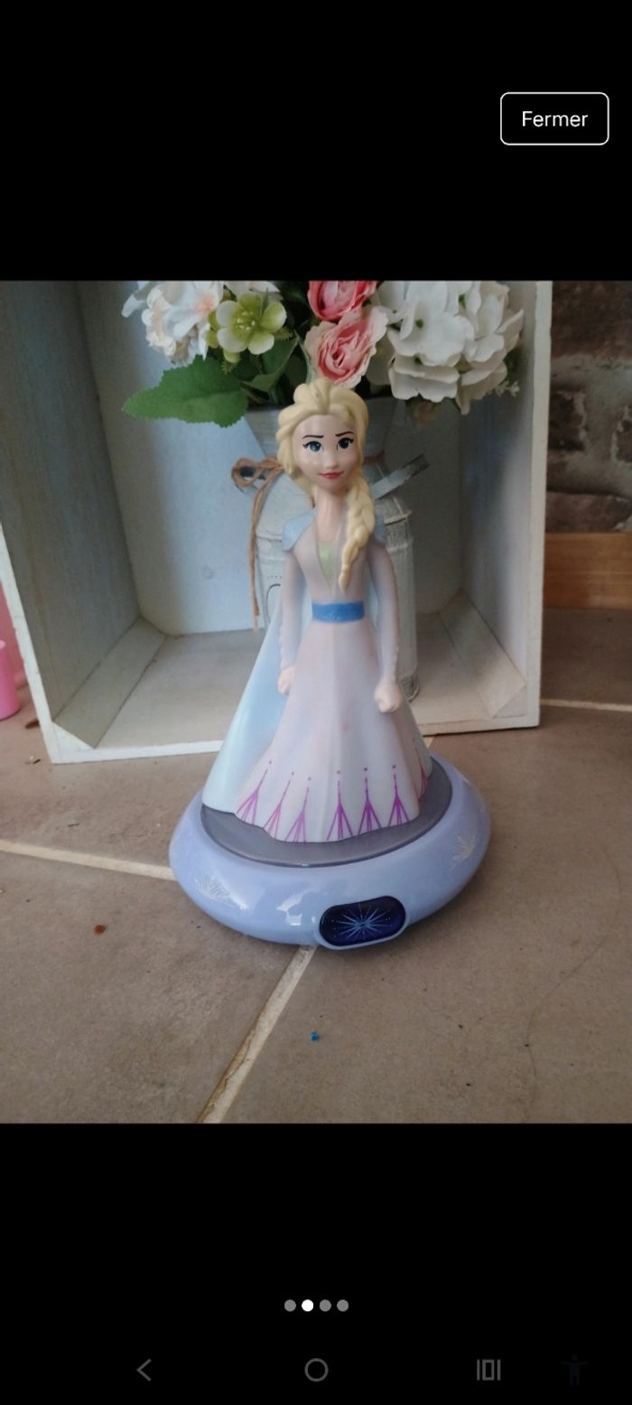 Lampe reine des neiges - photo numéro 2