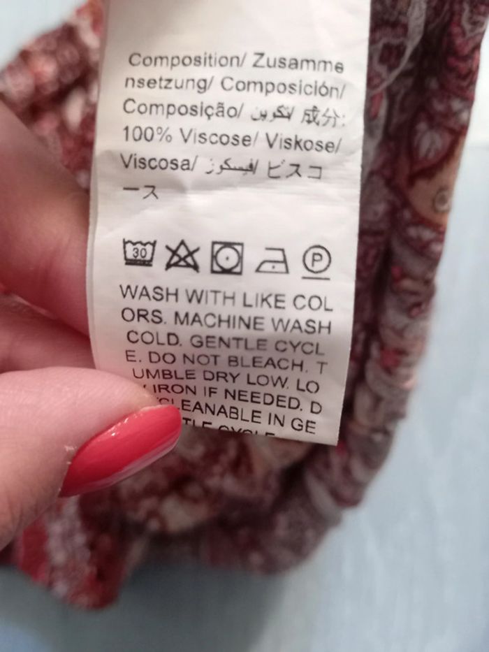 Debardeur femme t40 marron motif - photo numéro 5