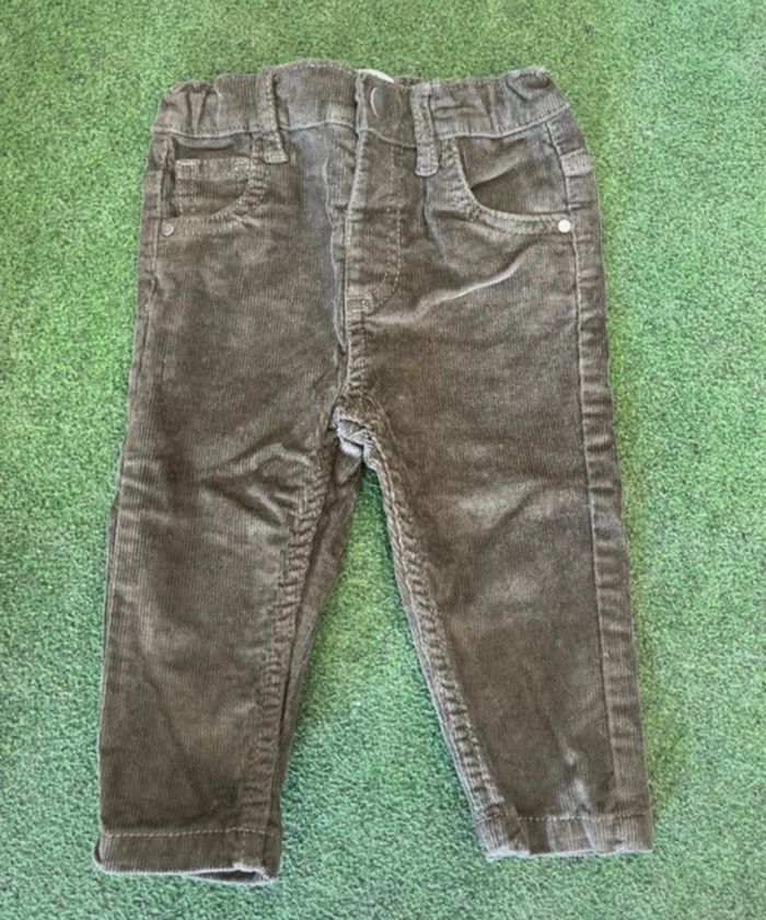 Pantalon velour