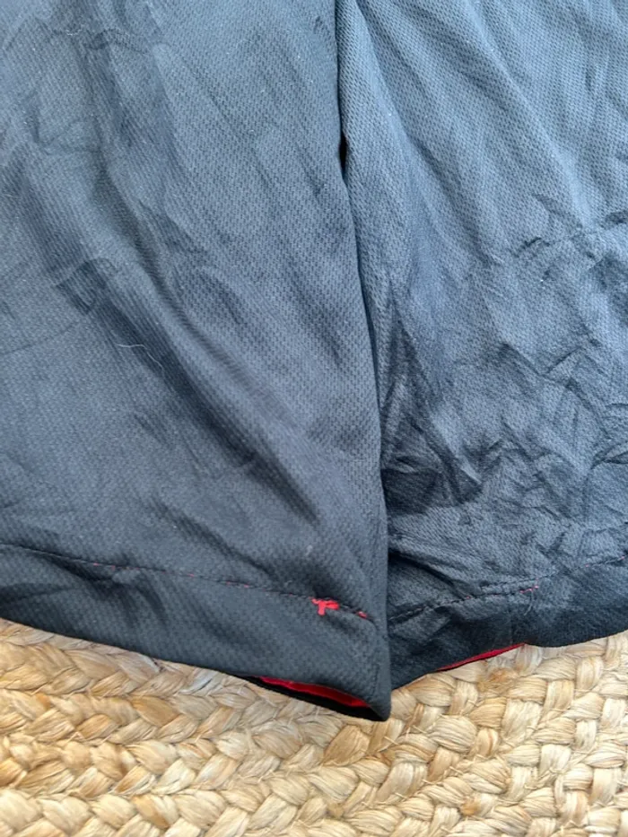 Short Homme Starter Noir et Rouge Taille L | Très Bon État | Légère Trace #BS1906 - photo numéro 8