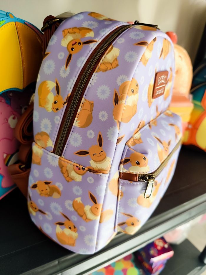 sac officiel loungefly pokémon Evoli neuf - photo numéro 2