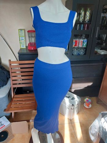 Ensemble crop top et jupe