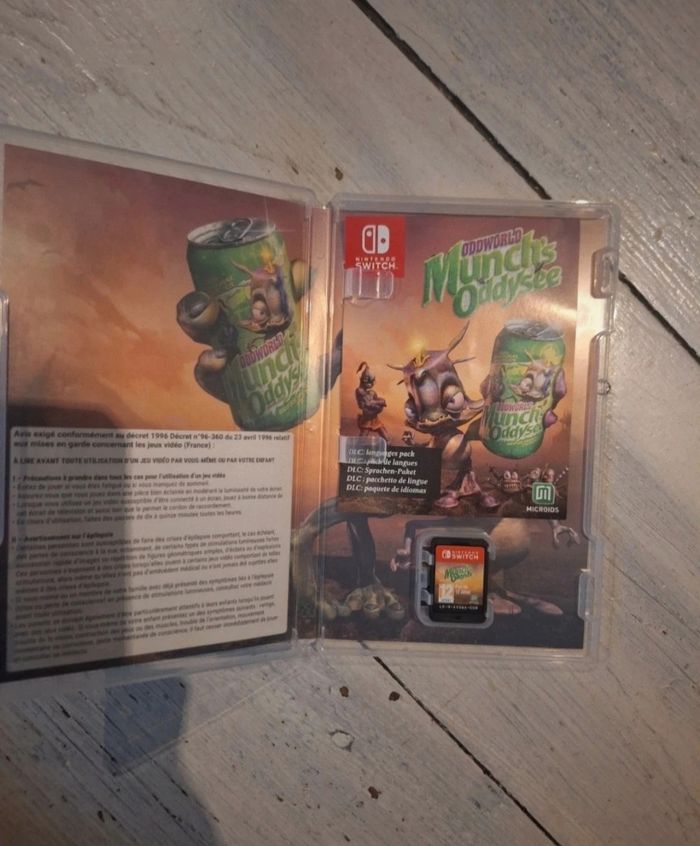 Jeu  switch munch's oddysée - photo numéro 3