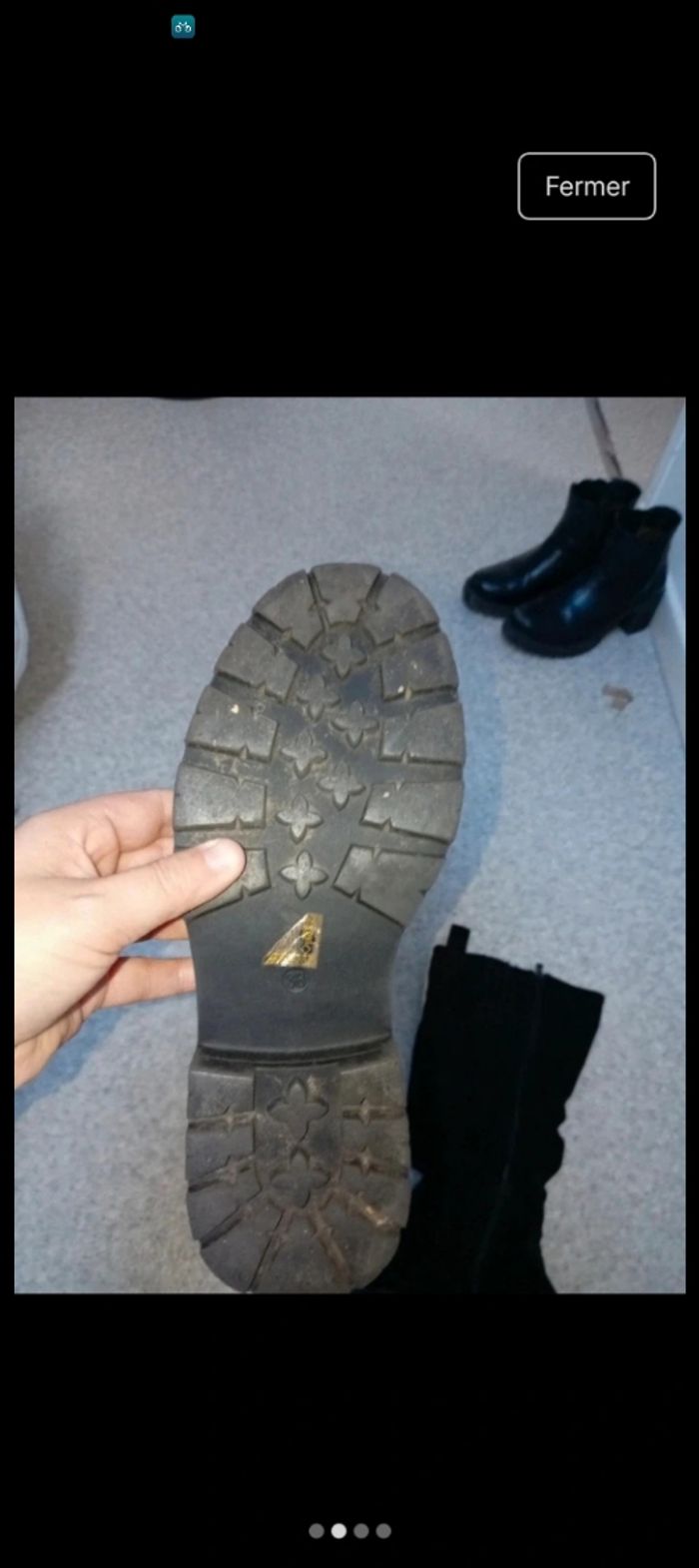 Bottes noire - photo numéro 3